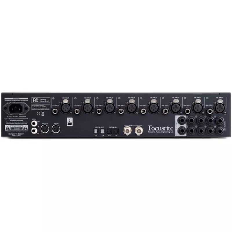 Focusrite Clarett 8PreX - Thunderbolt