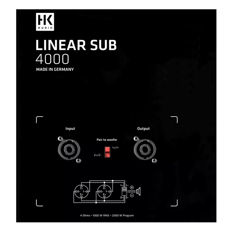 HK Audio LINEAR Sub 4000