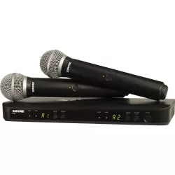 میکروفن بیسیم Shure BLX288/PG58