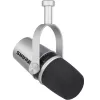 Shure MV7 نقره‌ای