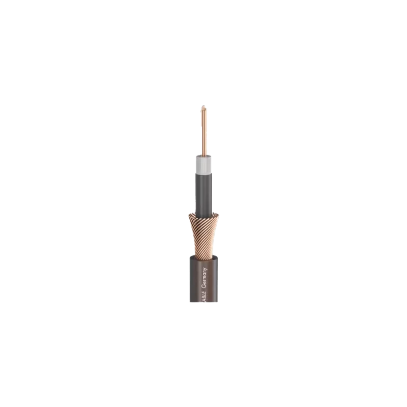 Sommer Instrument Cable SC-SPIRIT BLACK ZILK  1 x 0,25 mm² black, semi-transparent