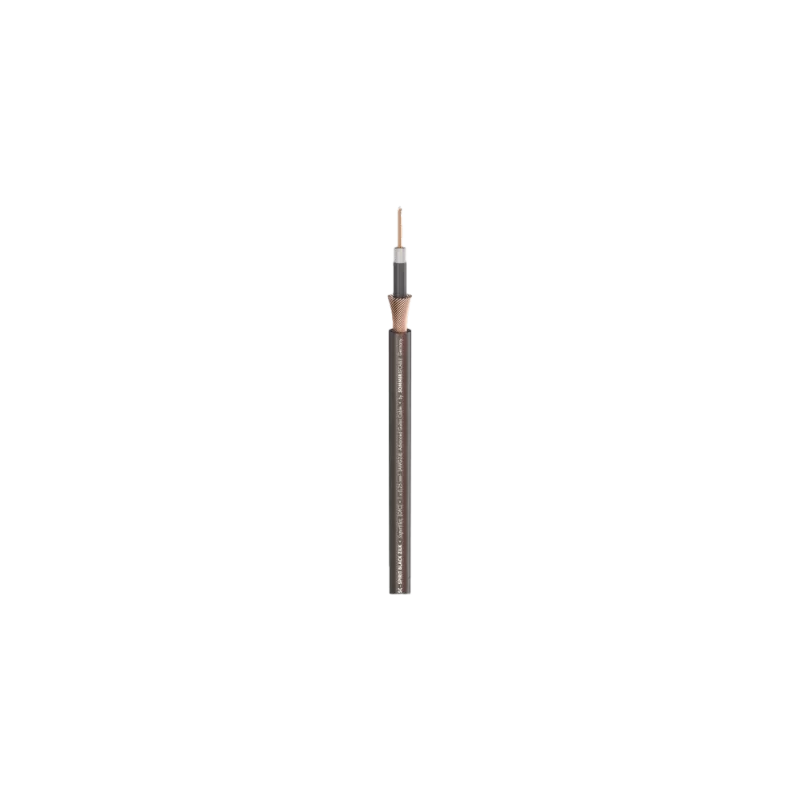 Sommer Instrument Cable SC-SPIRIT BLACK ZILK  1 x 0,25 mm² black, semi-transparent
