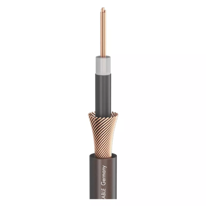 Sommer Instrument Cable SC-SPIRIT BLACK ZILK  1 x 0,25 mm² مشکی نیمه شفاف