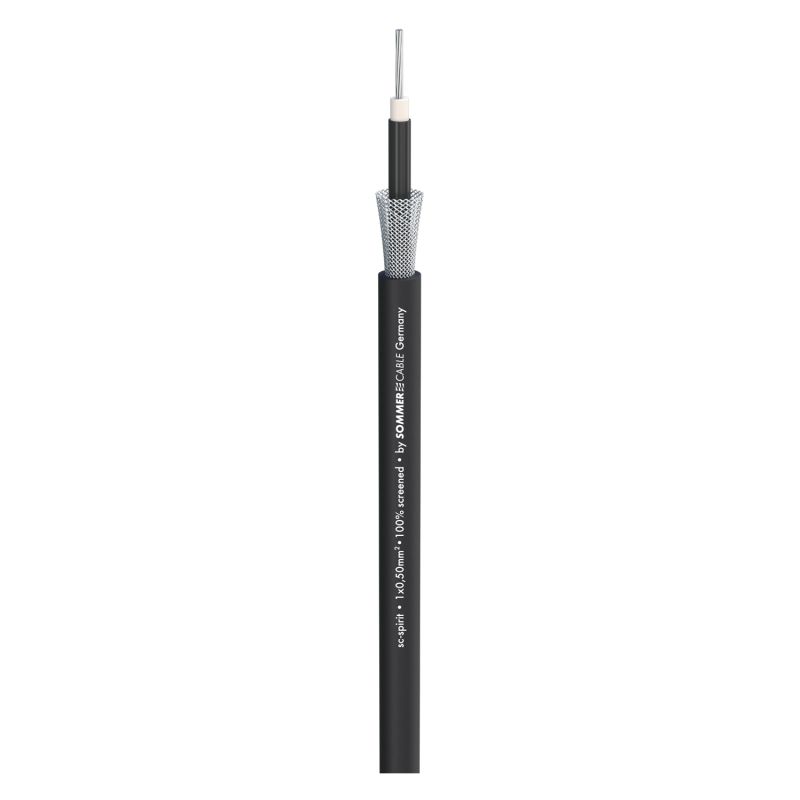 Sommer Instrument Cable SC-Spirit 1 x 0,50 mm² black