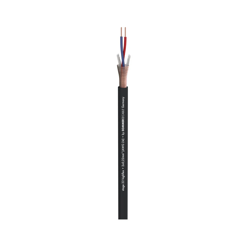 Sommer Microphone Cable Stage 22 Highflex