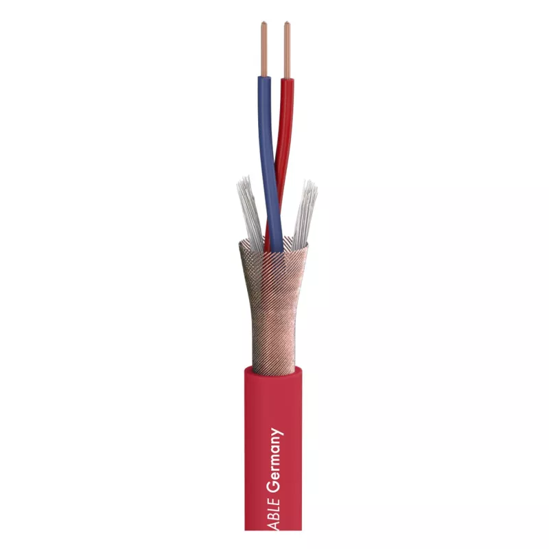 Sommer Microphone Cable Stage 22 Highflex قرمز