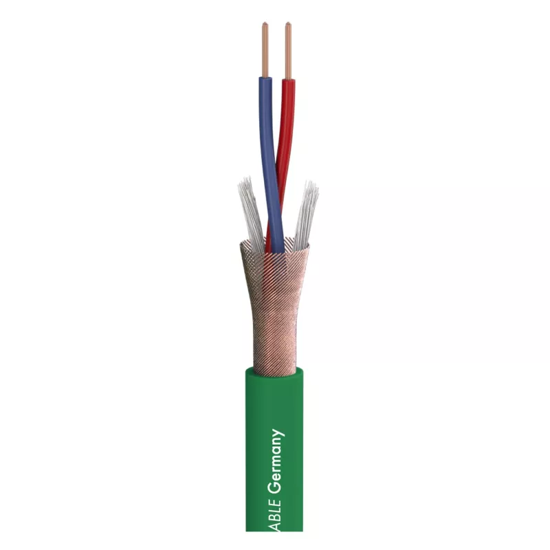 Sommer Microphone Cable Stage 22 Highflex سبز